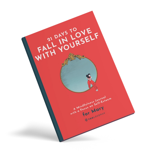 21 Days to Fall in Love with Yourself - guided personalized journal